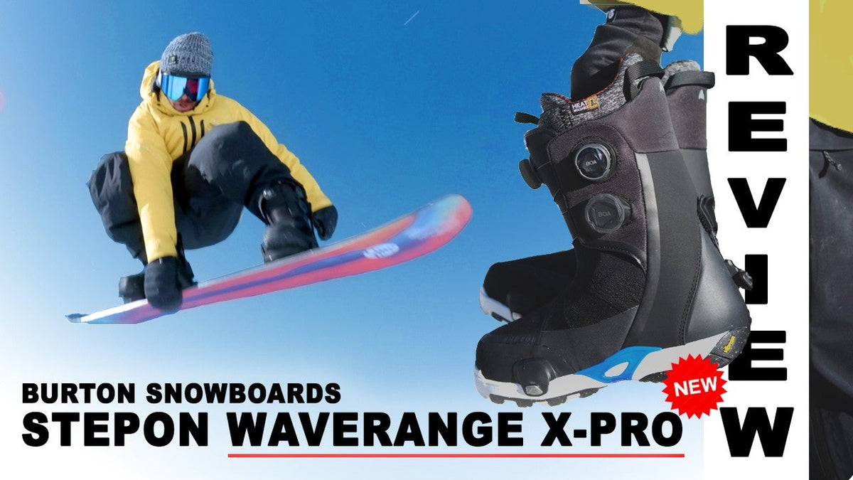 Mark Sollors breaking down Burton's new StepOn Waverange X Pro boots ...