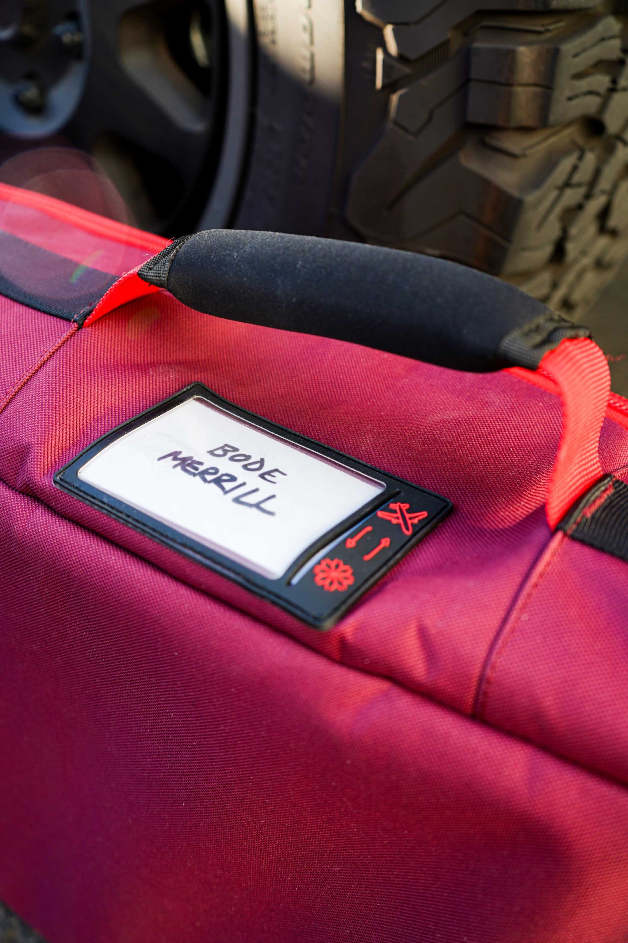 The Bombhole™ Wheeled Snow Bag (Limited Edition) - Burgundy – The